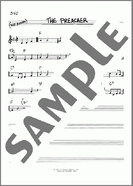 The Preacher(Horace Silver) 楽譜 その他 ダウンロード