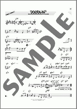 Doodlin'(Horace Silver) 楽譜 その他 ダウンロード