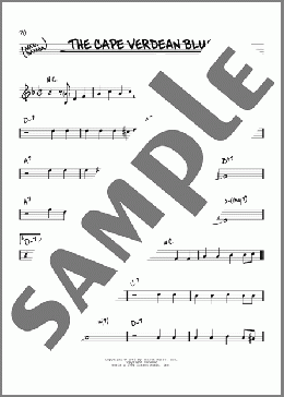 The Cape Verdean Blues(Horace Silver) 楽譜 その他 ダウンロード