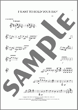 I Want To Hold Your Hand(The Beatles) 楽譜 その他 ダウンロード