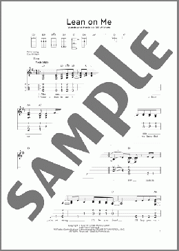 Lean On Me (arr. Steven B. Eulberg)(Bill Withers) 楽譜 その他 ダウンロード