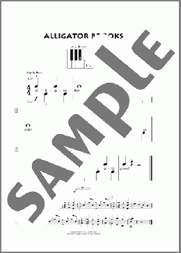 Alligator Brooks(Phillip Keveren) 楽譜 その他 ダウンロード