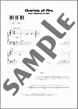 Chariots Of Fire(Vangelis) 楽譜 ピアノ（ソロ） ダウンロード