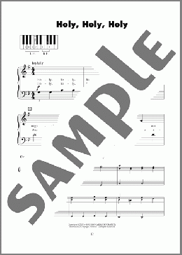 Holy, Holy, Holy (arr. Carol Klose)(John B. Dykes/Reginald Heber) 楽譜 ピアノ（ソロ） ダウンロード