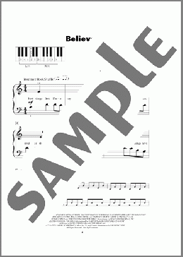 Believer(Imagine Dragons) 楽譜 ピアノ（ソロ） ダウンロード