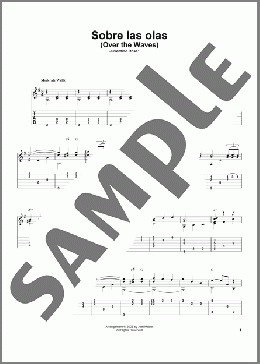Over The Waves (arr. Joel Mabus)(Juventino Rosas) 楽譜 ギター（その他） ダウンロード