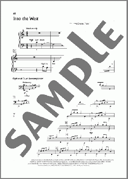 Into The West (from The Lord Of The Rings) (arr. Tom Gerou)(Annie Lennox) 楽譜 ピアノ（ソロ） ダウンロード