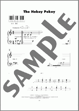 The Hokey Pokey(Tafft Baker/Larry LaPrise/Charles P. Macak) 楽譜 ピアノ（ソロ） ダウンロード