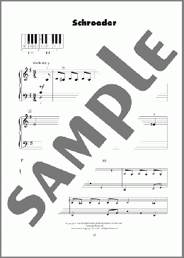 Schroeder(Vince Guaraldi) 楽譜 ピアノ（ソロ） ダウンロード