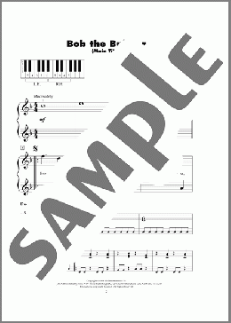 Bob The Builder (Main Title)(Paul K. Joyce) 楽譜 ピアノ（ソロ） ダウンロード
