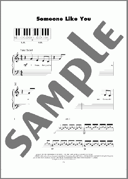 Someone Like You(Adele) 楽譜 ピアノ（ソロ） ダウンロード