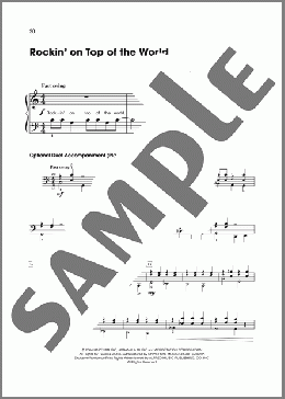 Rockin' On Top Of The World (from The Polar Express) (arr. Tom Gerou)(Steven Tyler) 楽譜 ピアノ（ソロ） ダウンロード