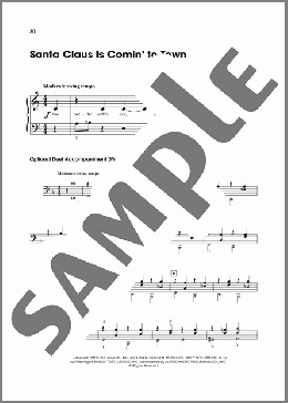 Santa Claus Is Comin' To Town (arr. Tom Gerou)(J. Fred Coots/Haven Gillespie) 楽譜 ピアノ（ソロ） ダウンロード
