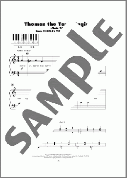 Thomas The Tank Engine (Main Title)(Ed Welch) 楽譜 ピアノ（ソロ） ダウンロード