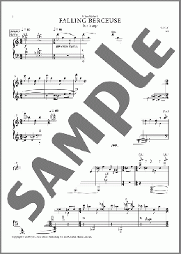 Falling Berceuse And Falling Pairs (Harp version) (arr. Chelsea Lane)(Nico Muly) 楽譜 その他 ダウンロード