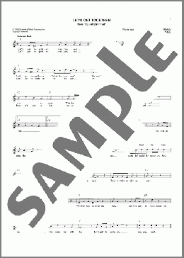 Let's Get Together(Hayley Mills) 楽譜 その他 ダウンロード