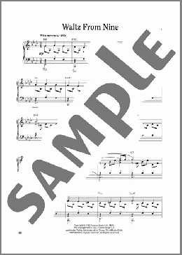 Waltz From Nine (from Nine)(Maury Yeston) 楽譜 ピアノ（ソロ） ダウンロード