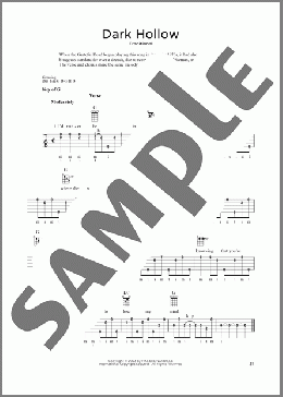 Dark Hollow (arr. Fred Sokolow)(Traditional) 楽譜 その他 ダウンロード