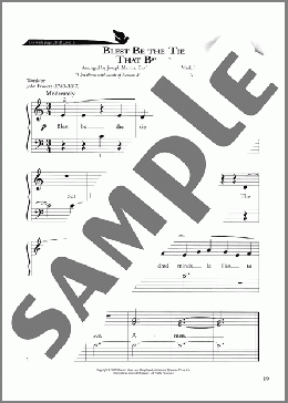 Blest Be The Tie That Binds(John Fawcett/Johann G. Nageli) 楽譜 その他 ダウンロード