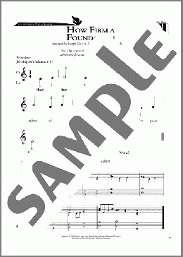 How Firm A Foundation(John Rippon) 楽譜 その他 ダウンロード