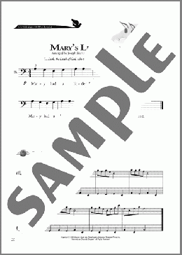Mary's Little Lamb(Traditional) 楽譜 その他 ダウンロード