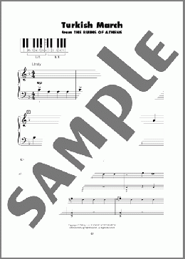 Turkish March (arr. Carol Klose)(Ludwig Van Beethoven) 楽譜 ピアノ（ソロ） ダウンロード