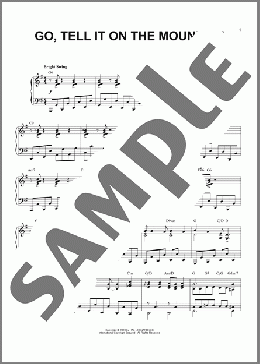Go, Tell It On The Mountain [Boogie Woogie version] (arr. Brent Edstrom)(John W. Work, Jr./African American Spiritual) 楽譜 ピアノ（ソロ） ダウンロード