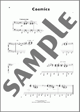 Cosmics(Hoagy Carmichael) 楽譜 ピアノ（ソロ） ダウンロード