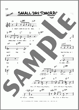 Small Day Tomorrow (Low Voice)(Bob Dorough) 楽譜 その他 ダウンロード