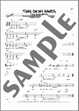Time On My Hands (You In My Arms) (Low Voice)(Harold Adamson) 楽譜 その他 ダウンロード