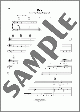 Ivy(Hoagy Carmichael) 楽譜 ピアノ & ボーカル & ギター ダウンロード
