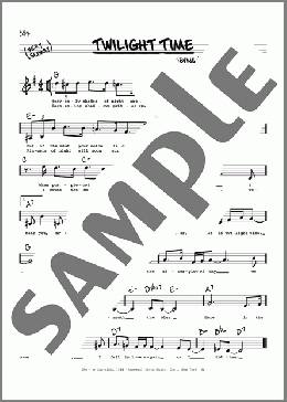 Twilight Time (Low Voice)(The Platters) 楽譜 その他 ダウンロード