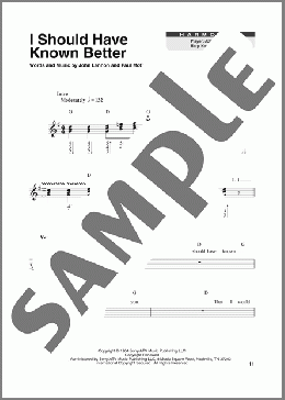 I Should Have Known Better(The Beatles) 楽譜 ハーモニカ ダウンロード