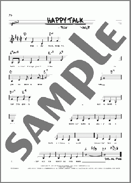 Happy Talk (Low Voice)(Richard Rodgers/Oscar Hammerstein II) 楽譜 その他 ダウンロード