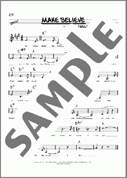 Make Believe (Low Voice)(Jerome Kern/Oscar Hammerstein II) 楽譜 その他 ダウンロード