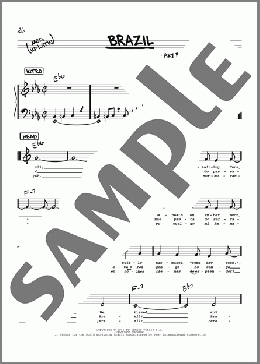 Brazil (Low Voice)(The Ritchie Family) 楽譜 その他 ダウンロード