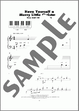 Have Yourself A Merry Little Christmas(Hugh Martin/Ralph Blane) 楽譜 ピアノ（ソロ） ダウンロード