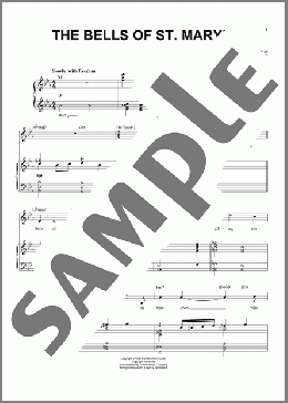 The Bells Of St. Mary's(Andy Williams) 楽譜 ピアノ & ボーカル ダウンロード