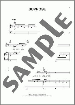Suppose(Elvis Presley) 楽譜 ピアノ & ボーカル & ギター ダウンロード