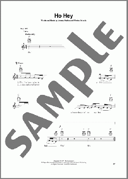 Ho Hey (arr. Fred Sokolow)(The Lumineers) 楽譜 その他 ダウンロード