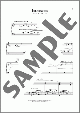 Intermezzo(Giacomo Puccini) 楽譜 ピアノ（ソロ） ダウンロード