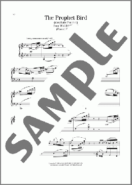 The Bird As Prophet(Robert Schumann) 楽譜 ピアノ（ソロ） ダウンロード