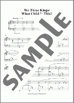 We Three Kings/What Child Is This (arr. Phillip Keveren)(John H. Hopkins, Jr./16th Century English Melody) 楽譜 ピアノ（ソロ） ダウンロード