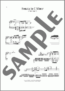 Sonata In C Minor ”Pathetique,” Op. 13(Ludwig Van Beethoven) 楽譜 ピアノ（ソロ） ダウンロード