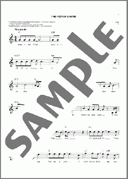 The Potter's Hand(Darlene Zschech) 楽譜 その他 ダウンロード