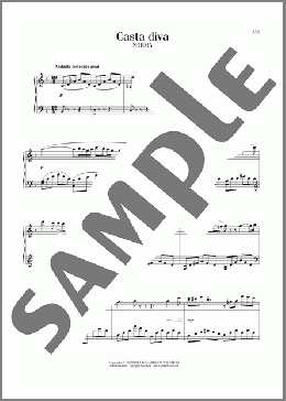Casta Diva(Vincenzo Bellini) 楽譜 ピアノ（ソロ） ダウンロード