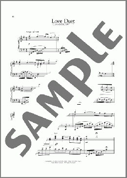 Love Duet(Giacomo Puccini) 楽譜 ピアノ（ソロ） ダウンロード