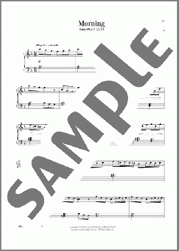 Morning(Edvard Grieg) 楽譜 ピアノ（ソロ） ダウンロード