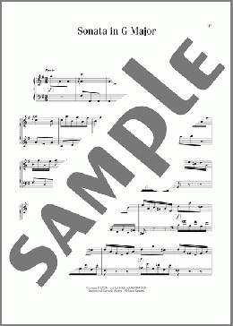 Sonata In G Major, L. 388(Domenico Scarlatti) 楽譜 ピアノ（ソロ） ダウンロード