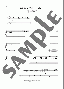 William Tell Overture(Gioachino Rossini) 楽譜 ピアノ（ソロ） ダウンロード